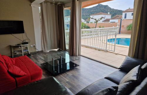 Villa Notre dame plain pied avec piscine privée 8 personnes - Foto 16