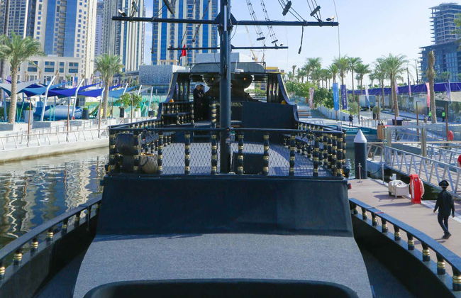 Paseo en barco pirata por el Canal de Dubái - Foto 4
