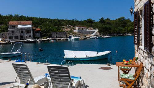 Apartments Lovorna - Foto 3, sunbed