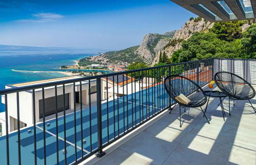 Villa Luxury Dream, Indoor Heated Pool, 7 persons, Sea Views, Omiš - Foto 39