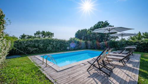 VILLA DI CAMPAGNA 10 POSTI CON PISCINA PRIVATA - Foto 5, Garden, sunbed, Garden view