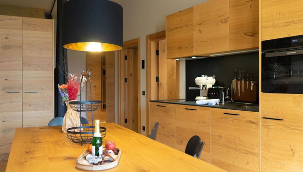 Apartment in Schrocken Near Ski Arlberg - Foto 5, Eigene Küche