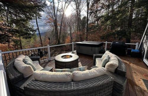 NEW! Cozy & Modern A-Frame in the woods w/HOT TUB - Photo 7