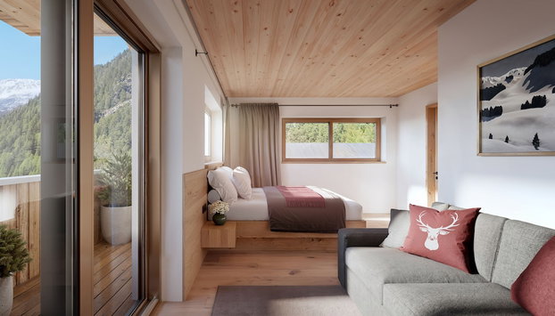 The Private Chalet s'Tyrolia - Foto 2, Quarto