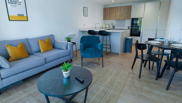 Luxury Manchester Apartment - Yellow - Foto 3