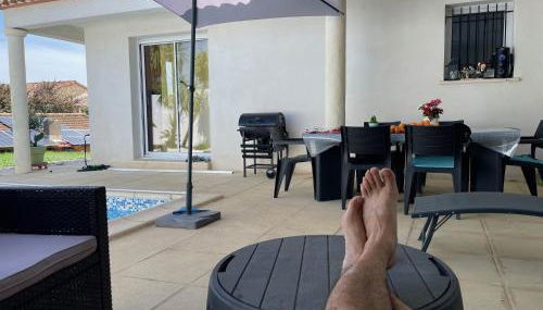 Coté piscine Villa plain pied - Foto 5