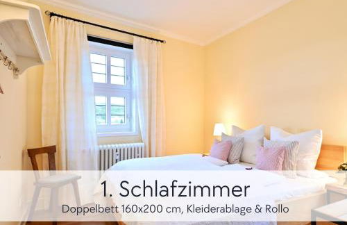Amalias Burgwohnung - stilvolles Apartment mit Aufzug & Garten in der Hinterburg Schlitz - 2 Schlafzimmer, Parkplatz, Historisches Flair für Paare & Ruhesuchende - Foto 6
