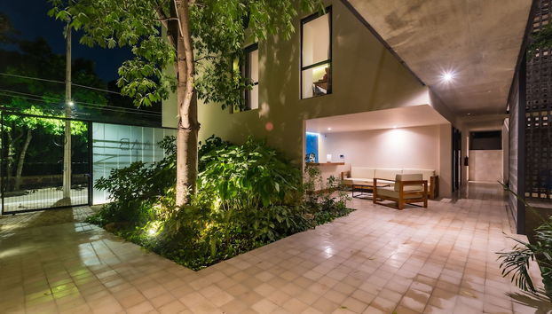 Sitzecke in der Lobby