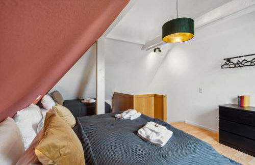 maremar - Design-Maisonette am Holzmarkt - Luxus Boxspringbetten - Arbeitsplatz - Loggia - Foto 28