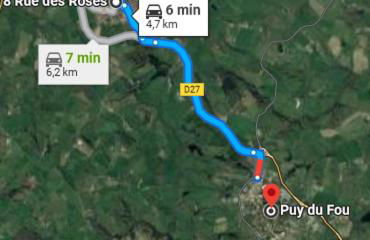 2 logements séparés 2 et 5 couchages au Rez-de-Chaussée à Chambretaud, 5 min Puy du Fou - Photo 23