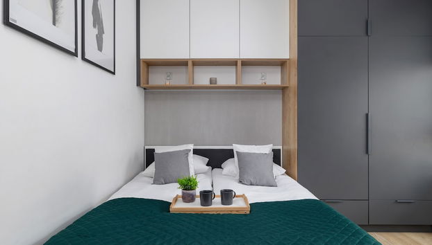 Black and Grey Apartment by Renters - Foto 2, Habitación