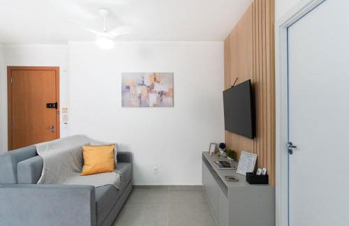 Central novo, andar alto-2quartos com Ar-Cond Q e F - Foto 42