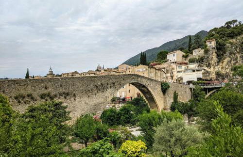 Maisonnette dans domaine avec piscine à Nyons, pays des olives - Foto 22