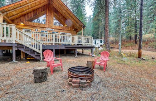 Peaceful Garden Valley Cabin with Private Deck! - Foto 30