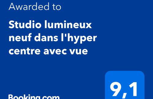 Studio lumineux neuf dans l'hyper centre avec vue - Foto 13