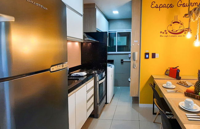 Beach Way Moderno Pé na Areia 2 quartos 5 pessoas By DM Apartments - Photo 10