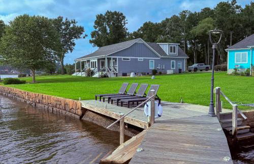 Lakefront Home with Hot Tub and Dock in Cross Hill! - Foto 40