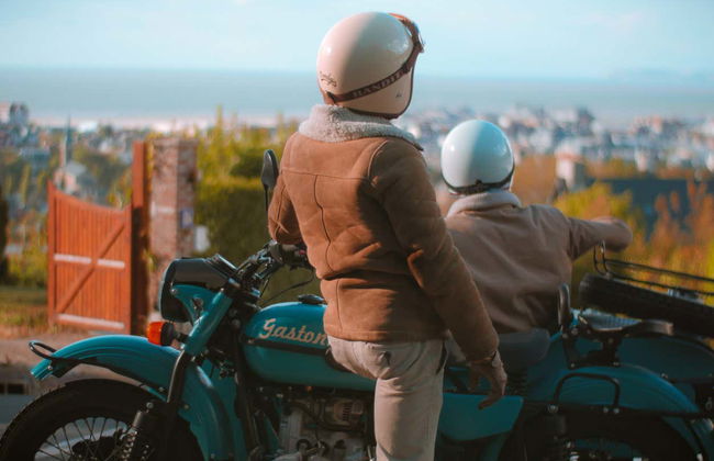 Tour privado de moto com sidecar saindo de Deauville - Foto 1