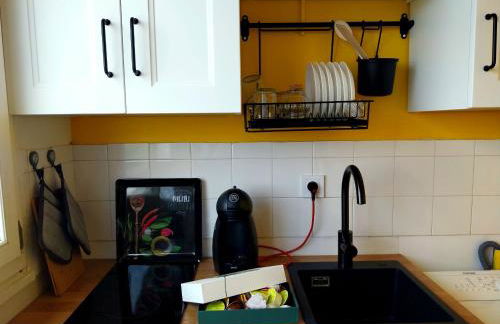 Studio lumineux 3 min Gare Houilles - RER A, Ligne L et J - Foto 13