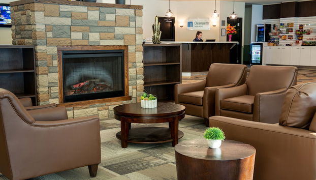 Zona de estar del vestíbulo