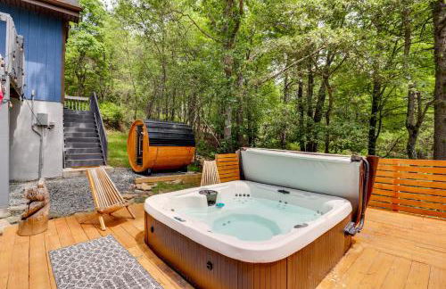 Hot Tub, Fire Pit and Barrel Sauna Poconos Abode - Foto 7