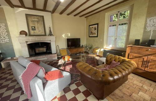 Gîte de charme avec parking, animaux admis, proche de Tours - FR-1-381-638 - Foto 6