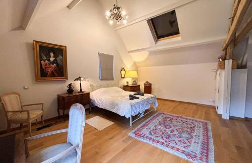 Manoir XV et Grange avec Piscine chauffée privée - Foto 43