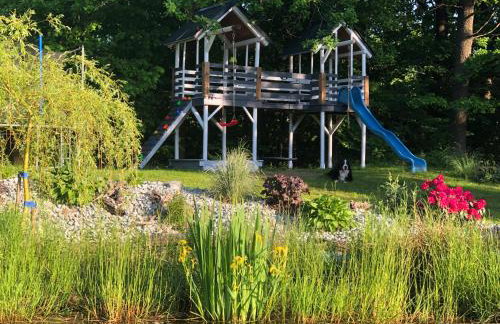 Idylla nad stawem- domek na Kaszubach - Foto 19