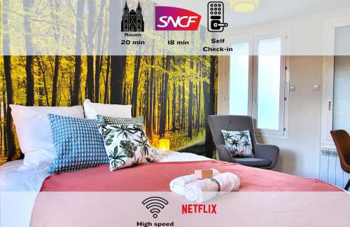 Oxygen - Lumineux deux-pièces à 20min de Rouen - Foto 27