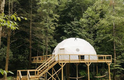 "Home Sweet Dome" MODERN TREEHOUSE STAY w/ Hot Tub - Foto 12