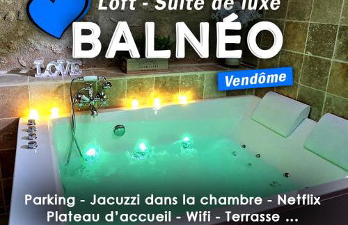 Loft Suite de luxe - Jacuzzi - SPA - Balnéo Vendôme - Foto 1