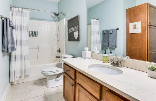 Private Patio, Decks Waterfront Eatonton Townhome - Foto 27