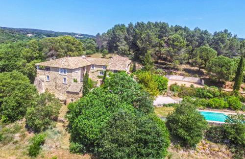 Gîtes in Mas Uzes zwembad en grote tuin - Foto 1