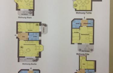Gemütliche Ferienwohnung Bergwiese, 2-Raum, separates Schlafzimmer, schönen Balkon oder Terrasse, Komfort Ausstattung, ruhige Südlage, kostenfrei WLAN und schöne helle Sauna, Brötchenservice, Parkplatz, Hunde auf Anfrage, E-Tankstelle, Sonnenlage - Photo 14