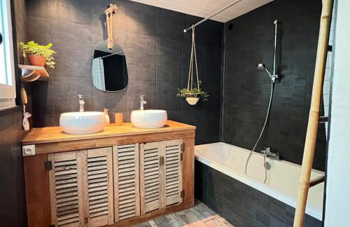 La Passerelle Grande maison avec Piscine chauffée - Foto 24