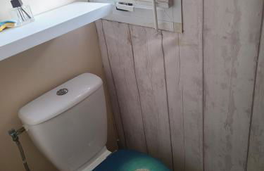 Chalet en bois climatisé À 300 m de la plage Marina di Sorbo 6 personnes - Foto 10