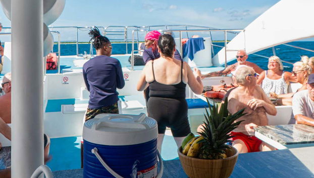 Dance on board the boat!