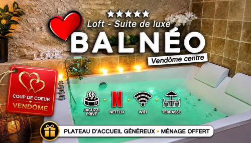 Loft Suite de luxe - Jacuzzi - SPA - Balnéo Vendôme - Foto 1