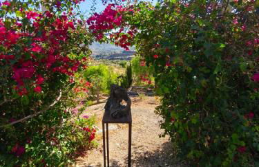 Künstlerhaus Finca Madreselva mit atemberaubenden Weitblick mit Infinitypool, kleinen Teichen und vielen Sitzplätzen in Tolox Malaga im Nationalpark Sierra de las Nieves, ideal für Entspannung, aber auch zum Wandern - Foto 56