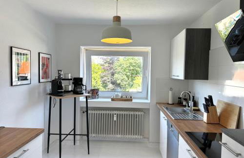 HyggeLiving - DELUXE - 90qm - Balkon - Gartenblick - 55 Zoll TV - Boxspringbetten - Hunde - Kinder - Fahrradkeller - Foto 36