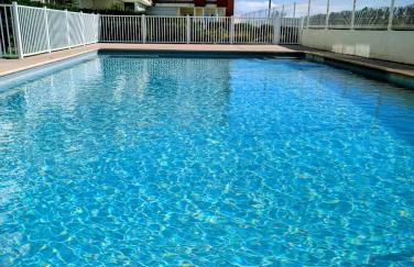 Studio Vue mer, Piscine, Wifi, Climatisation, Parking privé, Terrasse 1ère ligne - La Coulée Douce - Foto 25