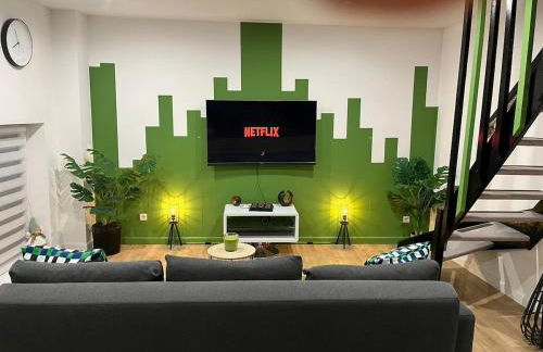 Escale au jardin des rêves terrasse parking privée 8 personnes - Foto 58