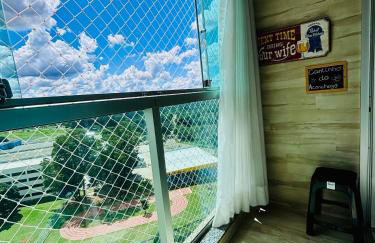 Ap completo com ar e garagem coberta próximo ao metrô - Foto 26