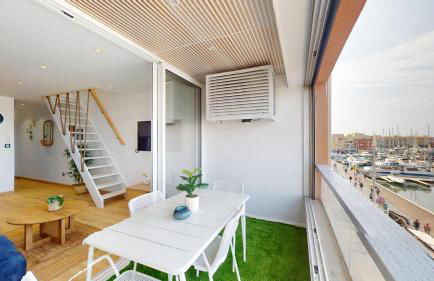 Magnifique appartement avec vue exceptionnelle sur le Port , dernier étage terrasse parking - Foto 5