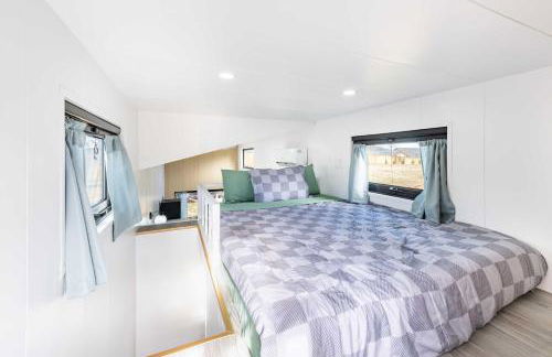 Unique Tinyhouse Retreat with BBQ Near Asheville - Foto 7