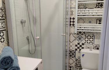 Noclegi Duet House Green Harmony Studio wejście na kod CENTRUM Ptak, Orientarium, Mandoria, Fala, Centrum Zdrowia Matki Polki, bezpłatny parking, klimatyzacja - Foto 29