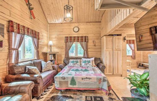 Northern Lights Log House w/ Sauna - Foto 16