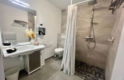 Le Belaven, Neuf, Cosy, Terrasse, jardin, Kerfany Plage, 1 à 6 pers - Foto 22