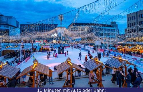 Modern und ruhig, mit Garage & PS4, nahe Messe, RÜ und Uniklinik, voll ausgestattete Küche, Bad mit Dusche und Badewanne - Foto 40