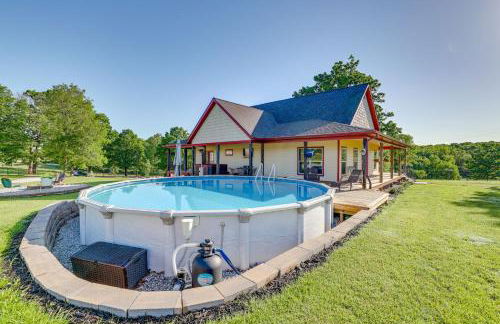 Neosho Home on 90 Acres with Private Pool and Fire Pit - Foto 26